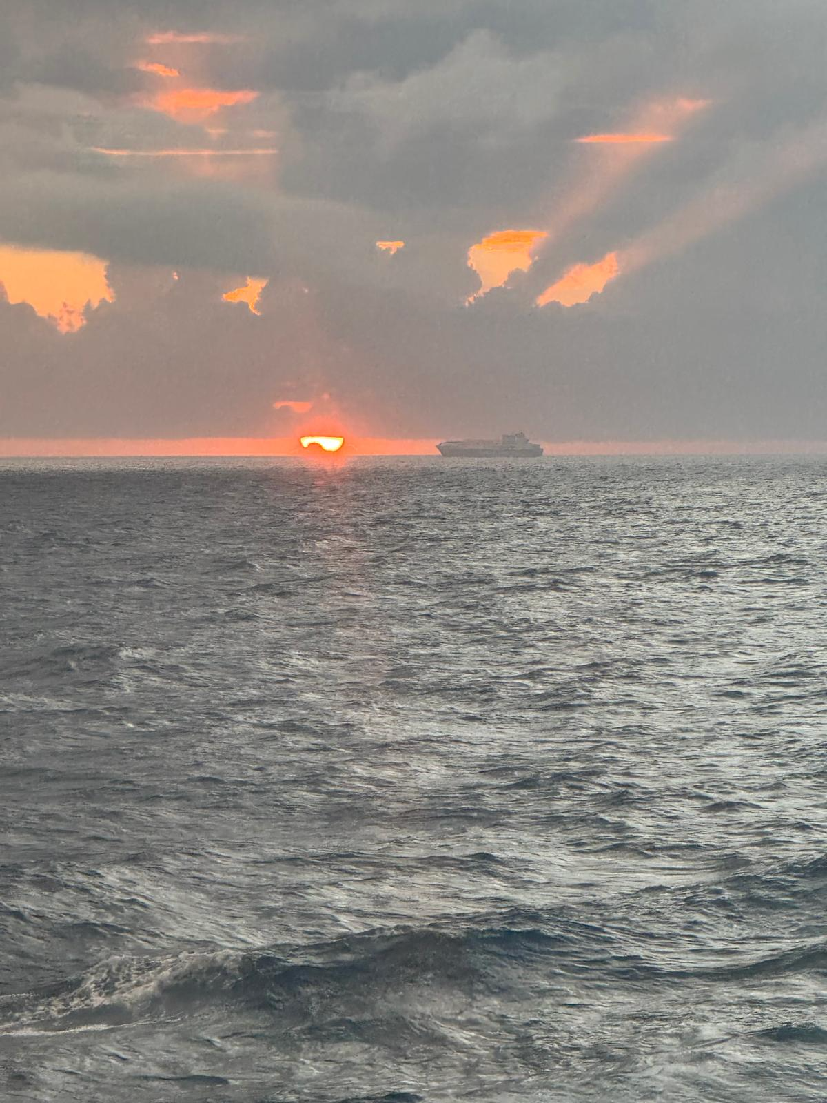 Sunsets at Sea