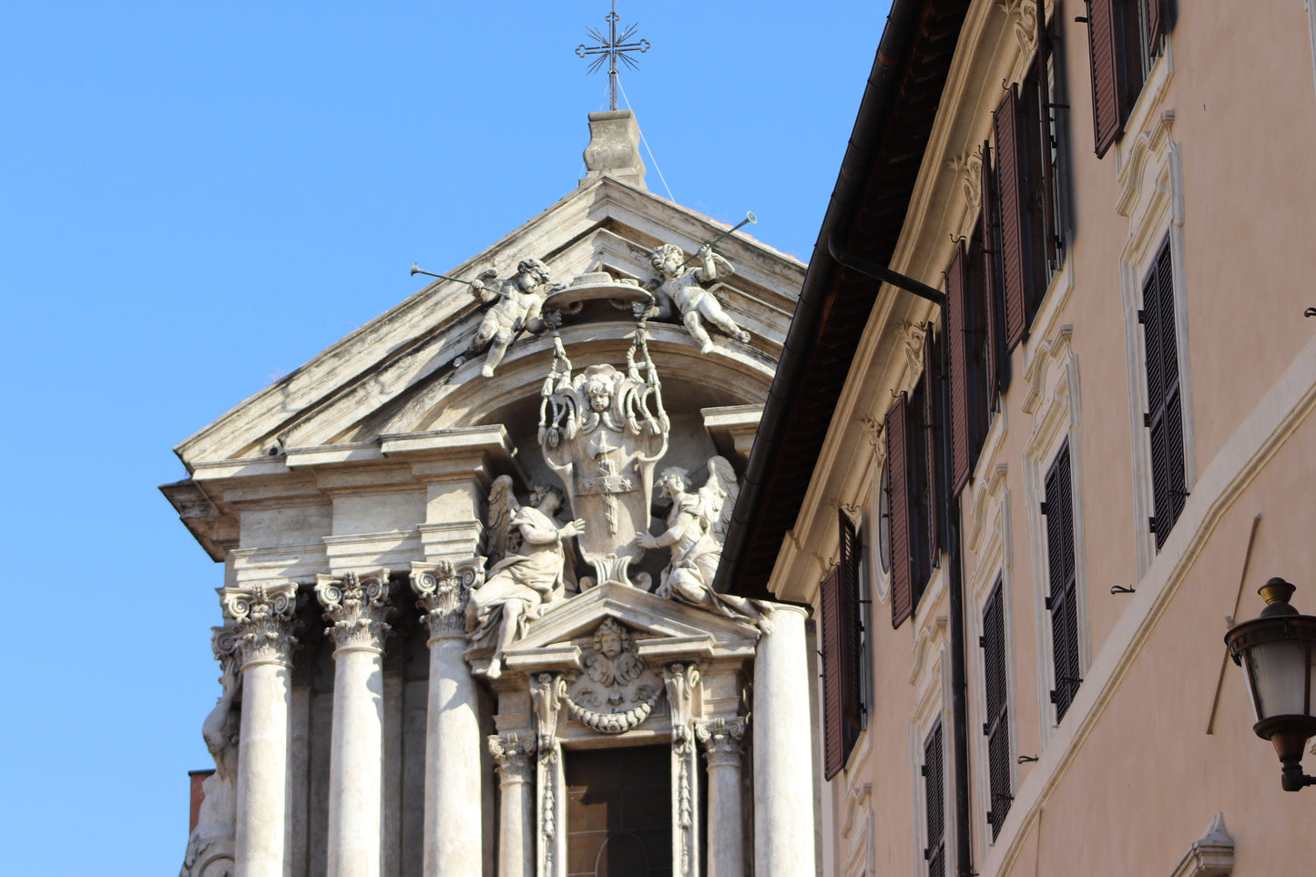 Baroque Church, Rome – Fine Art Architectural Print