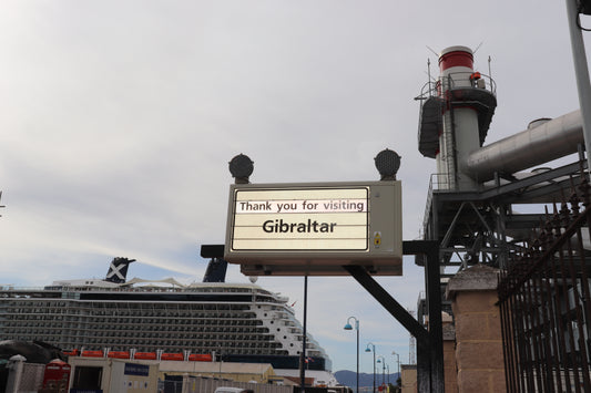 Welcome to Gibraltar – Pier Shot Fine Art Print