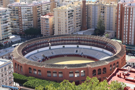 View of the Bullring in Málaga – Fine Art Print