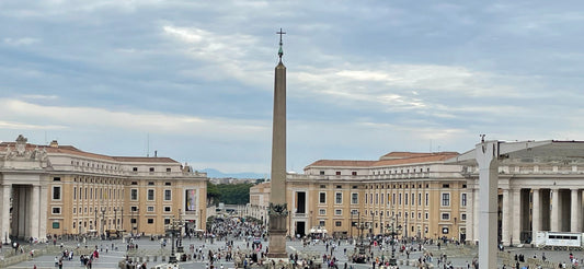 St. Peter’s Square Obelisk – Eternal Rome Digital Art