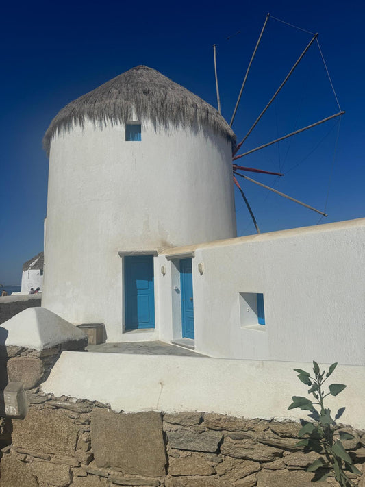Winds of Santorini – Traditional Greek Windmill