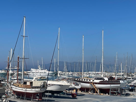 Harbor Stillness – Ship Docked at Liman, Aydın, Türkiye