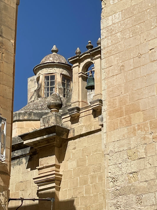 Mosta Fragment – Old Town Architecture, Malta