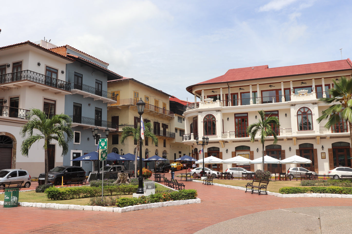 Plaza Tomás Herrera – Colonial Elegance in Panama City
