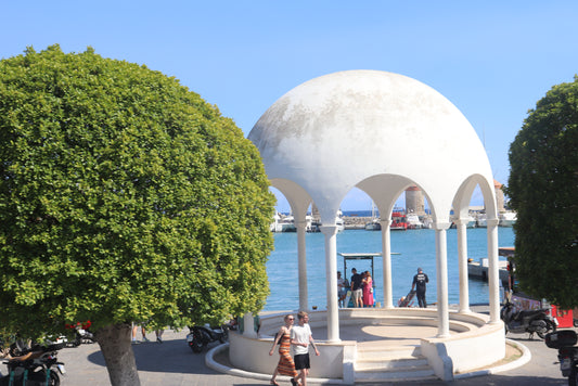 Portside Serenity – Dome Pavilion in Rhodes, Greece