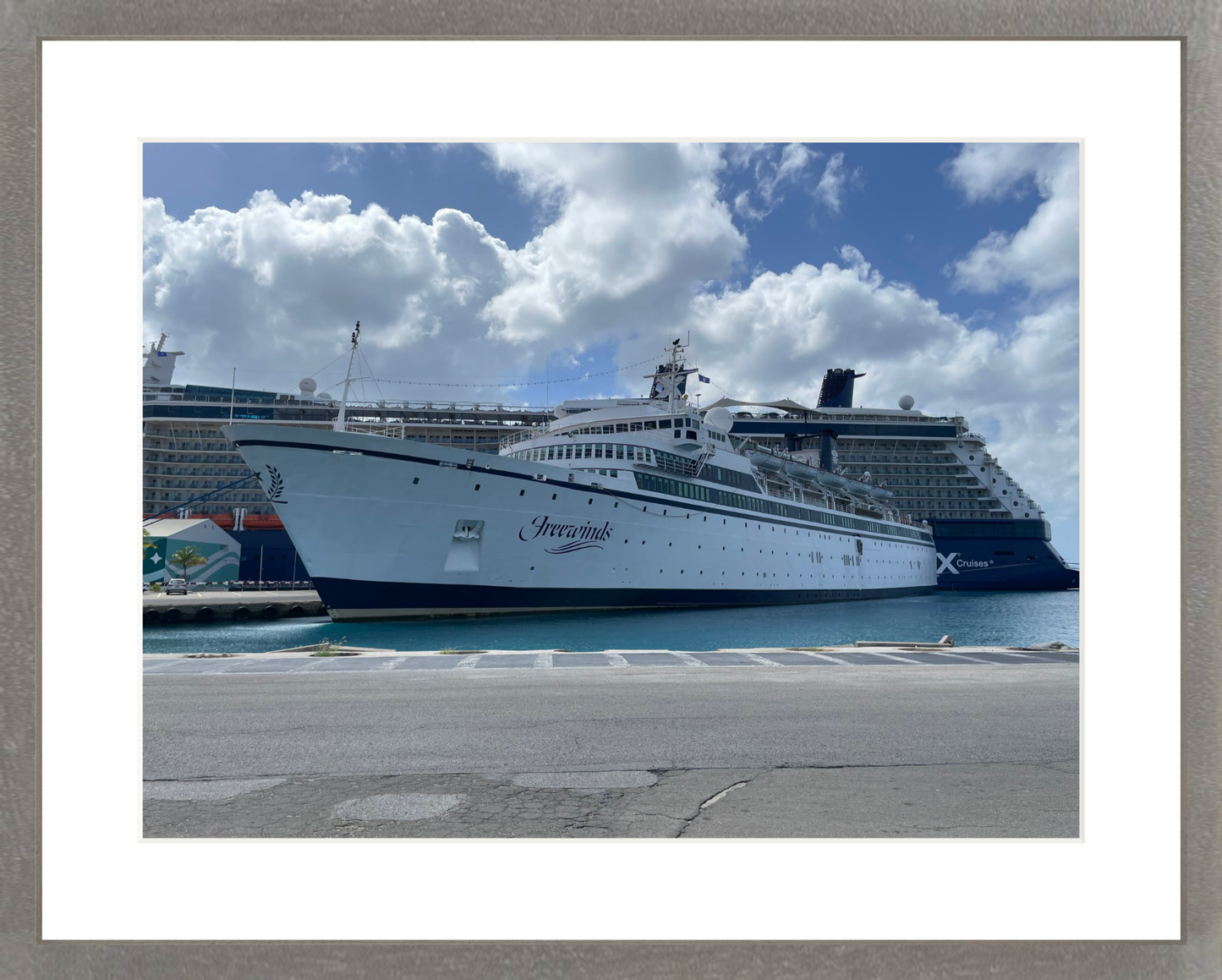Freewinds Docked at Ruizstraat – Oranjestad, Aruba