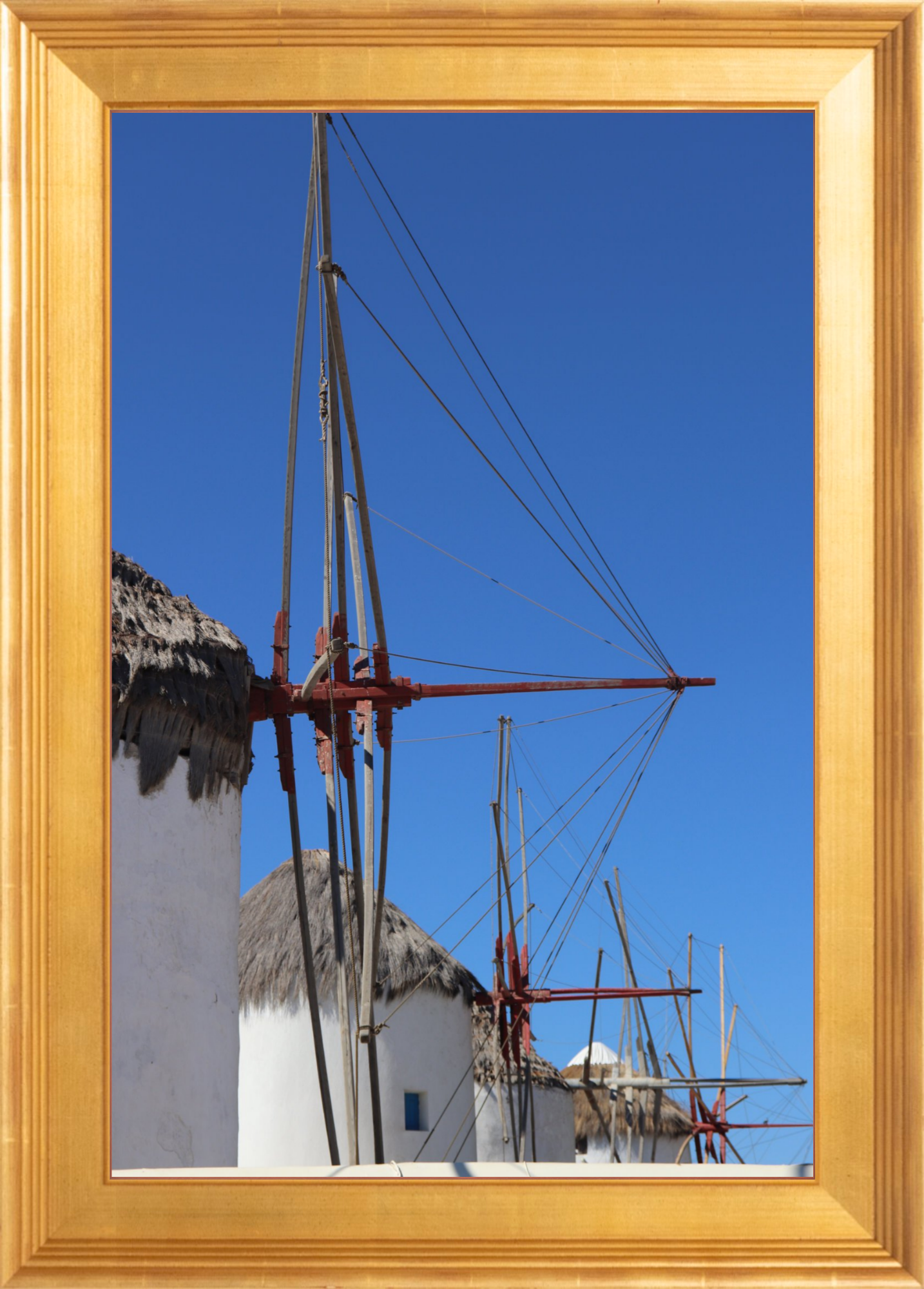 Whispers of the Aegean – Windmills of Mykonos