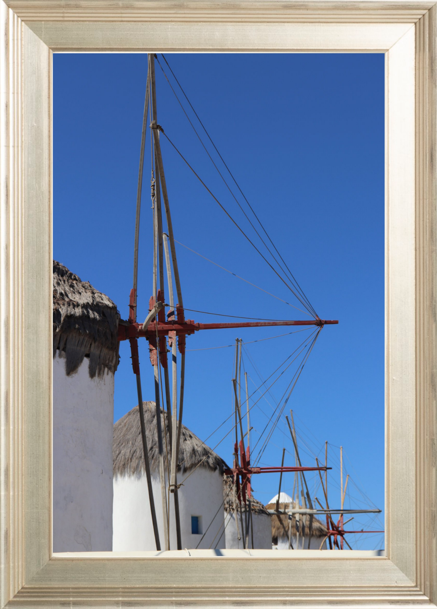Whispers of the Aegean – Windmills of Mykonos