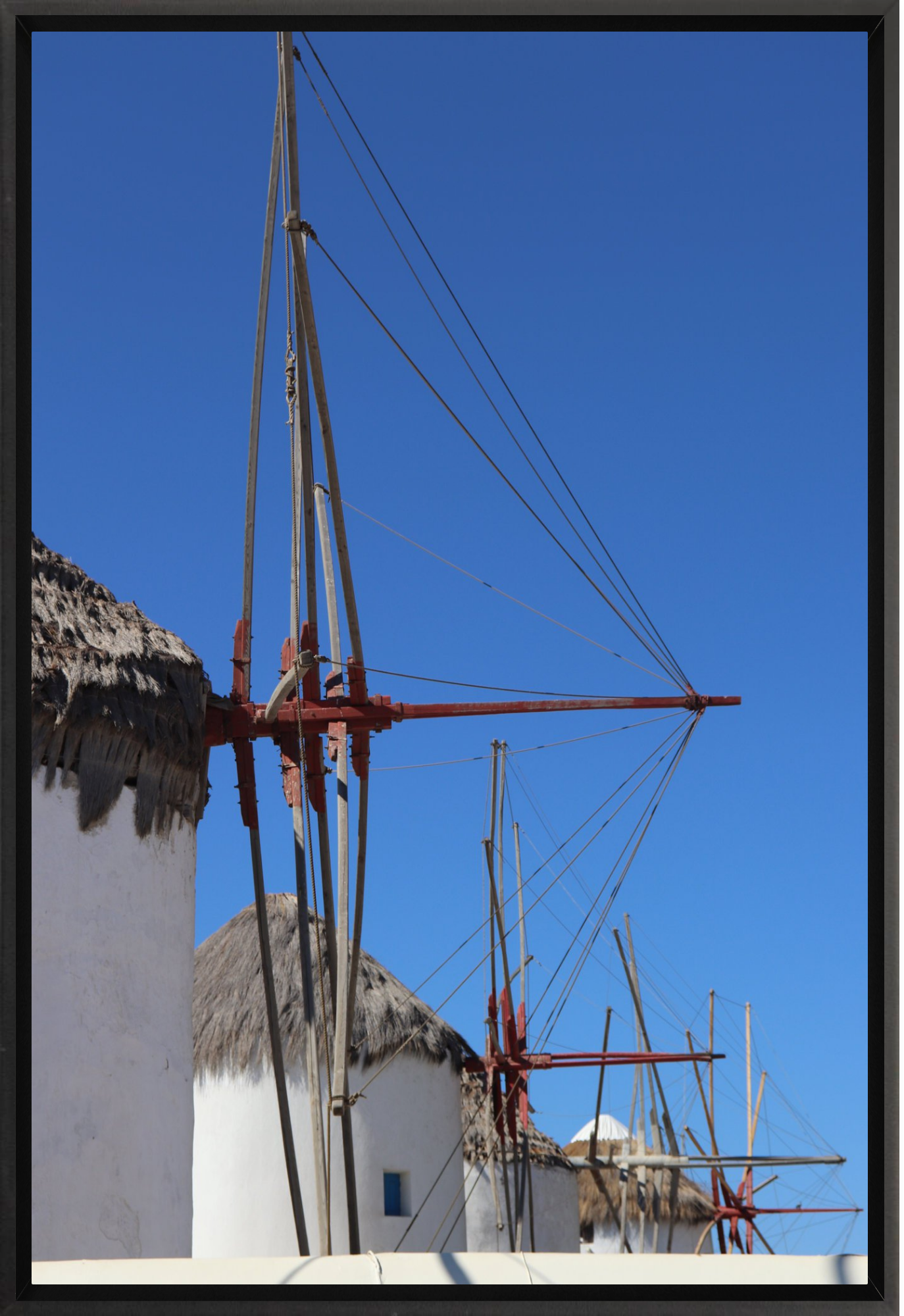 Whispers of the Aegean – Windmills of Mykonos